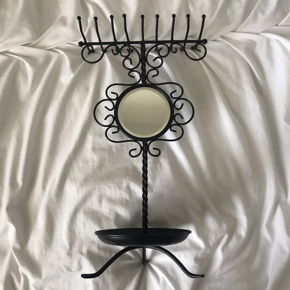 Jewelry Holder with Mirror